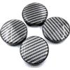 SANSHAOWUDI 4 Pezzi Tappi Coprimozzi per Audi A3 A4 A5 Q3 Q5 Q7 TT Quattro 63mm, Auto Tappi di Cerchioni Copri Mozzo Copri Centro Antipolvere Impermeabile Car Wheel Cap Kit,B