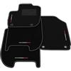 Generico Tappetini compatibili con Honda Jazz 2015-2020, bandiera Italia, kit tappetini auto personalizzati, set tappeti in moquette, tappeto auto