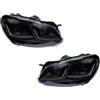 PEPKWELYCB Gruppo Faro Anteriore Per VW Per Golf 6 Per MK6 Per Golf 7.5 2010 2011 2012 Aggiornamento LED Auto Faro Proiettore Doppia Lente Hot Auto Fari Anteriori Assemblaggio Fari Driver Faro(B)