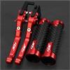 AMASONY Leva Della Frizione 2025 Per H&ONDA SH125i SH 125 125i Motociclo Regolabile Freno Frizione Leve Manopole Copertura(Red3)