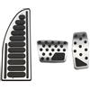 Yinnabc poggiapiedi Accessori Pedale Auto Per Jeep Per Compass 2017 2018-2020 Per Renegade 2015-2019 2020 2021 Accessori Interni Auto Pedal Freno(A)