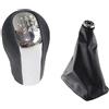 ZDJKI Pomello Del Cambio Manuale Cuffia Leva Per Toyota Per Corolla Per Station Wagon E12 2001 2002 2003 2004 2005 2006 2007