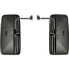 MelTruck® 2 specchietti retrovisori esterni 407 x 208 mm, diametro 15 - 30 E20 e supporto per specchio per autobus Mercedes Iveco Volvo Camion