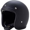 BAUTI Casco Moto FRP in Stile Giapponese Casco Jet retrò 3/4 Casco Moto Approvato DOT/ECE per Uomini E Donne Fibbia A Doppia D Luce Tinta Unita Ciclomotore Scooter Cruiser F,M=(54-55CM)