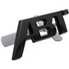 Generico Adesivo for auto con logo ABT in metallo 3D, griglia anteriore, parafango laterale, distintivo, emblema for bagagliaio posteriore.(Glossy black grill,11.2cm x 4.6cm)