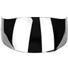 Akozon Casco lente visiera moto antivento casco lente visiera viso pieno visiera per AGV K1 K3SV K5 (trasparente)