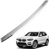 CHROMEMASTER | Protezione Paraurti Posteriore Compatibile con BMW X3 2017-2021; Acciaio inossidabile, Lucidato, Cromo; Protezione Paraurti Protegge la Vernice del Paraurti dai Graffi