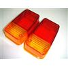 AER MOTO SPARE PARTS COPPIA PLASTICHE FANALINO STOP FRECCE POSTERIORE Ape 50 TL elestart dal 1984 Ape Car P2 1964 1965 1966 1967 1968 1969 1970 1971 1972 1973 1974