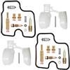 LYBH Di riparazione carburatore Kit Di Riparazione Carburatore Per Moto Per H&onda 125 VARADERO XL125V XL125 125cc - Parti Di Ricambio Per Galleggiante Carburatore(NERO 2)