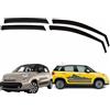Farad Kit 4 Deflettori Aria Antivento Anteriori/Posteriori Fiat 500L Trekking (5 p) dal 2013