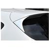 rong-car1 2 Pz Chrome Posteriore Aletta Laterale Aletta Triangolo Copertura Trim Modanatura Decorazione Per Qashqai 2014 2015 2016 2017 2018 2019 2020