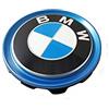 BMW Coprimozzo originale con anello blu per F30 LCI 330e | X5 F15 40eX