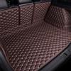 CELECH Auto Tappetino per Bagagliaio in Pelle per BM-W X1 (U11) 2022 2023 2024,Copertura Totale Fodera Vasca Tappeto Copri Baule Tappetini Protezione Interni,B/Coffee