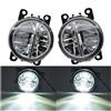 AYOK Coperchio Lente Faro Per Mitsubishi L200 Per Triton Per Strada Per Hunter 2006 2007 2008-2014 Per BINGWFPT 1 Coppia Fendinebbia Lampada A LED 33900-STK-A11 26154-EA500 Auto Faro Lente Copertura (Co
