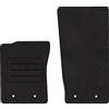 Motohobby Tappetini in velluto per auto adatto per Jaguar F-Type anteriore nero
