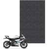 Generic Tappetini per pavimento garage per sotto l'auto | Tappeti da garage in feltro impermeabili, tappetino antiscivolo riutilizzabile per manutenzione, lavabile, moquette per pavimenti per sotto l'auto e