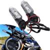 BIUGERCN Indicatori di direzione per moto Indicatori di direzione a LED anteriori posteriori per GROM CB300R CBR500R CB650R CBR600RR CBR650R CBR1000RR CB1000R CRF300L NC750X Rebel 300 500