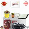 HOFFMAN AUTOMOTIVE KIT TAGLIANDO FILTRI + OLIO A 140 W168 60KW 82CV DAL 2003 -> 2004