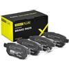 RIDEX PLUS 402B0629P Set d'assale Kit pastiglie freni Posteriore con accessori Compatibilità con SUZUKI SWIFT IV FZ, NZ