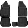 WALSER Tappetini in gomma per auto XTR su misura compatibile con Ford Fiesta V (JH, JD) 11/2001-12/2014, tappeti auto antiscivolo