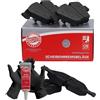MASTER sport AUTOMOBILTECHNIK GERMANY Master-Sport 13046072382N-SET-MS Kit pastiglie freno anteriori compatibile con BMW 3 (Cabriolet, Coupé), X1, Z4 (Roadster)