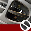 YIWANG Contenitore portaoggetti per maniglia interna di automobile, in plastica, compatibile con Mercedes Benz Smart 453 fortwo 2015-2019