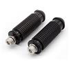 NICEDOLL Pedane universali da 8 mm per cambio moto, poggiapiedi per freno, poggiapiedi per cambio marcia, pedale universale per pedane posteriori, colore nero