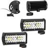 LARS360 Faro da lavoro a LED, 120 W, 2 pezzi, per fuoristrada, per SUV, camion, trattore, IP65, impermeabile, 12 V-30 V, luce di lavoro