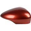HOLIV Auto Per F&ord Per Fiesta 2009 2010 2011 2012 2013 2014 2015 2016 Specchietto Retrovisore Guscio Alloggiamento Specchietto Laterale Portiera Copri specchietti retrovisori(1 pezzo arancione a destra)