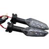 Xerial Indicatori di direzione, luci LED per Kawasaki ER6N KLR650 Z1000 ZRX1200R ZH2 Versys 650 1000 Ninja 125 250 anteriore o posteriore per moto, 1 paio