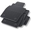 Mossa Tappetini gomma adatti per VW Volkswagen Taigo SUV 2020-.. 4 pz. nero