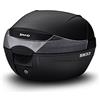 SHAD D0B3300 Bauletto con Piastra di Montaggio Inclusa Nero