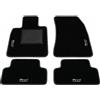 Generico Tappetini Auto per Fiat 500X 2014-2023 | Kit Completo 4 Tappeti Auto Ricamati Bordo Nero Cucitura Bianca | Moquette Alta Qualità | Fondo Antiscivolo | Battitacco PVC | Lunga Durata