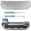 GAFAT 2017-2022 DS 7 Crossback/DS 3 Crossback Porta occhiali da sole Custodia DS7 Crossback Accessori Scatola Organizer, grigio., Taglia unica
