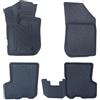 fussmattenprofi.com Fussmattenprofi Tappetini Auto Gomma per Dacia SANDERO II 2012-2020 - su Misura, Antiscivolo, Inodore - Tappetino Auto Set Completo per Interni Auto