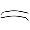 J&J AUTOMOTIVE Deflettori d'Aria per Audi A3 8V Sportback 3-Porte 2012-2020, Set da 2 Pezzi, Nero Fumé Oscurato Heko