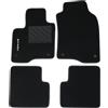 Tappetini compatibili per Fiat Panda III dal 2012- con logo ricamato e battitacco (1 ricamo)