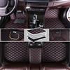 Romanbin Tappetini Auto Su Misura Pelle PU Nero Antiscivolo, Nero Rosso | Su misura per oltre il 98% dei modelli. Pelle PU ecologica, impermeabile e senza odori. Inserisci modello dopo l'acquisto!