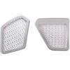 WINVOX Accessori interni Per BMW Serie 3 G20 2020-2022 LHD Copertura Altoparlante Cruscotto Cruscotto Bocchetta Ventilazione Copertura Cornice Adesivo Auto Interni(Silvery C)