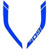 ZYSM Adesivi Per Serbatoio Carburante Laterale Per Yamaha MT-09 MT09 MT 09 2014-2022, Adesivi Riflettenti In Vinile, Decalcomanie Per Serbatoio Serbatoio Trazione Pad(BLU)