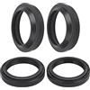 AHL- Motocicletta Paraoli Forcella con Parapolvere kit Compatibile con Honda VT750C/CD Shadow ACE 1998-2003/FSC 600 Silver Wing 2002-2013/VT1100C2 2000-2007