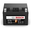 Bosch FA118 - Batteria AGM per motocicli - 12V 145A 10Ah - Adatta per moto, motociclette, enduro, scooter, quad, moto d'acqua - Compatibile M6016, BT12A-BS, BT12A