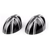 AXCDEVFC Specchietti Calotta Adatto Compatibile Con MINI Per Cooper Per Cooper S Per R60 2010-2013 Per Countryman Specchietto Retrovisore Laterale Copertura Tappo Elettrico Pieghevole Esterno Parti(Type1)