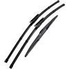 SHIOFRCN Misima Spazzole Tergicristallo for Citroen C4 Grand Picasso /C4 Picasso 2008 2009 2010 2011 2012 2013 Anteriore Lunotto Posteriore Set Kit