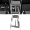 GQDGCU Copertura in fibra di carbonio, adesivo interno accessorio per VW Golf 8 2020-2024, tuning accessori auto, decorazione interna (telaio leva del cambio, nero)