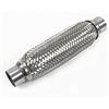 X-Parts Tubo flessibile universale per pantaloni, tubo corrugato in acciaio inox, flessibile, 35 x 250 mm, 9924400400
