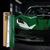 Finest Folia Pellicola autoadesiva 3M 2080 per auto, 30 x 152 cm, per auto, moto, barca, pellicola protettiva 3D con canali d'aria per pellicola (HG36 High Gloss Mantis Green)