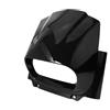 SHSUBF Parabrezza Anteriore Moto Faro Anteriore Cowl Cupolino Copertura Per Ha&rley M8 Softail Fat Bob FXFB FXFBS 2018-2023