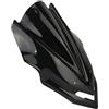 PaCsci Cupolino Moto Parabrezza Per KAWASAKI Per Z900 Per Z 900 2017 2018 2019 Accessori Moto Schermo Anteriore Parabrezza Carena ABS Deflettore parabrezza (Colore : Nero)