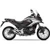 AZgraphishop KIT ADESIVI CARENA COMPATIBILE PER HONDA NC 750 X ARROW STYLE FS-NC750X(NWS) (Nero)